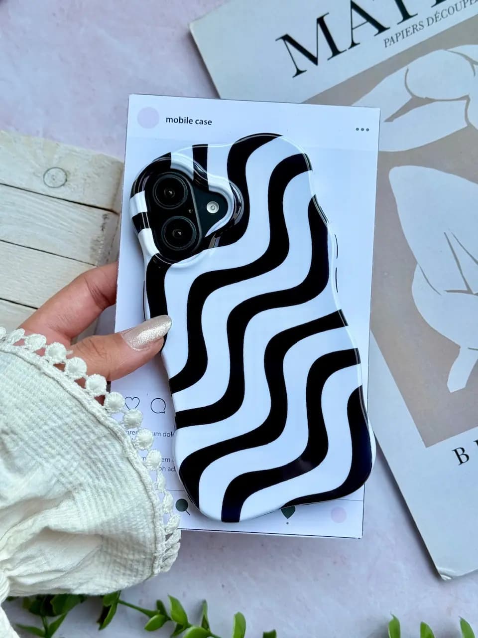 قاب آیفون ویوی wavy — تصویر ۴