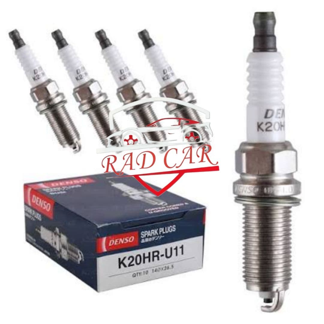 شمع خودرو Denso وارداتی مدل تک پلاتین پایه بلند کد (6076) — تصویر ۲