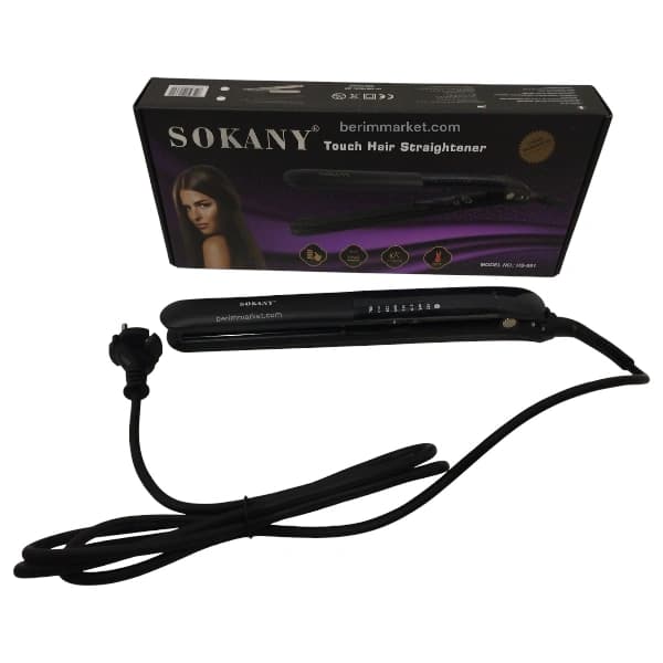 دستگاه صاف‌کننده موی حرفه‌ای برند sokany مدل HS-991