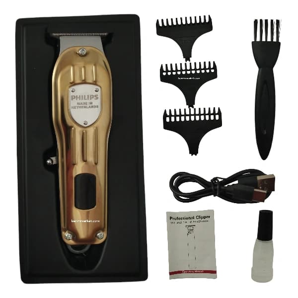 ماشین اصلاح مو ، ریش‌تراش ،صفر زن فلیپس حرفه ای هلندی PHILIPS PROFESSIONAL SALON2024