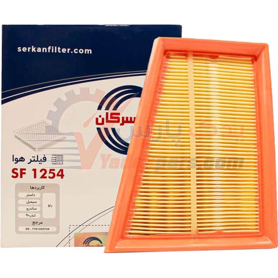 فیلتر هوای خودروی سرکان مدل SF 1254