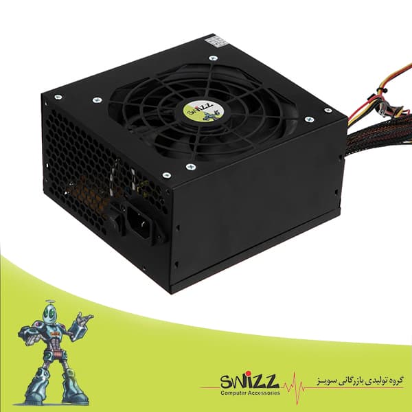 منبع تغذیه پاور کامپیوتر سویز مدل 280 وات — تصویر ۳