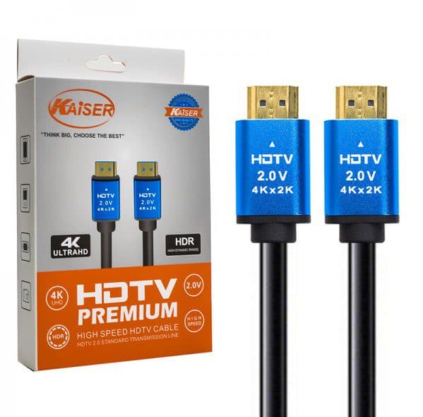 کابل HDMI 4K 2V کایزر (KAISER) طول 1.5 متر