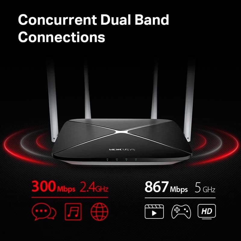 روتر بی سیم Mercusys AC12 مرکوسیس مدل AC12 — تصویر ۵