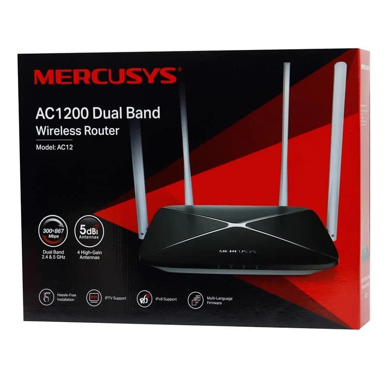 روتر بی سیم Mercusys AC12 مرکوسیس مدل AC12 — تصویر ۶
