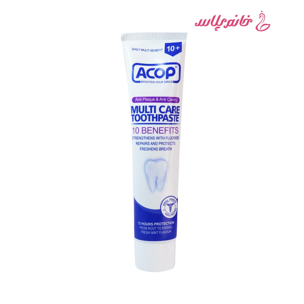 خمیر دندان آکوپ مدل Multi care toothpaste حجم 90 میل