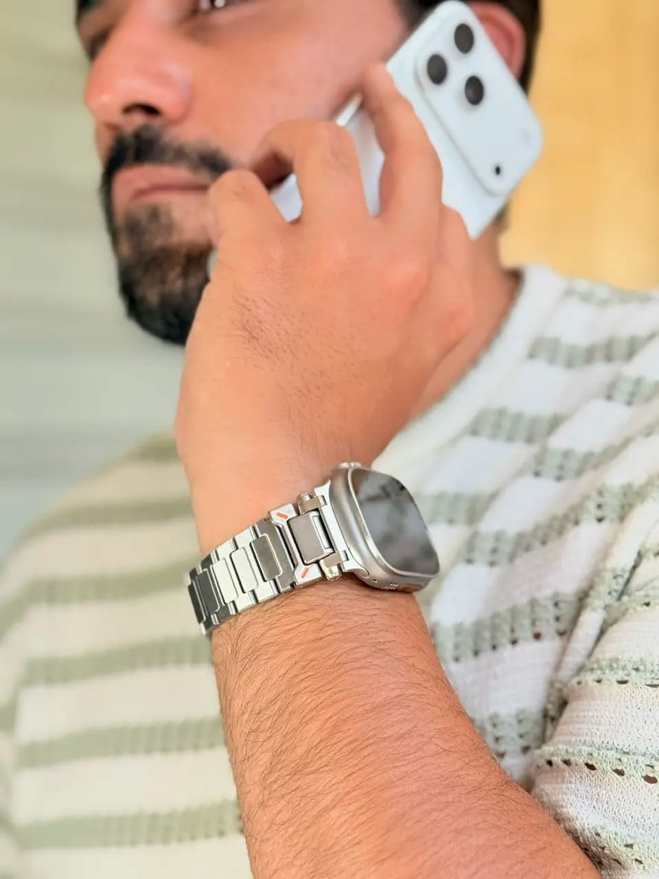 بند اپل واچ فلزی لاکچری مدل لینک — تصویر ۶