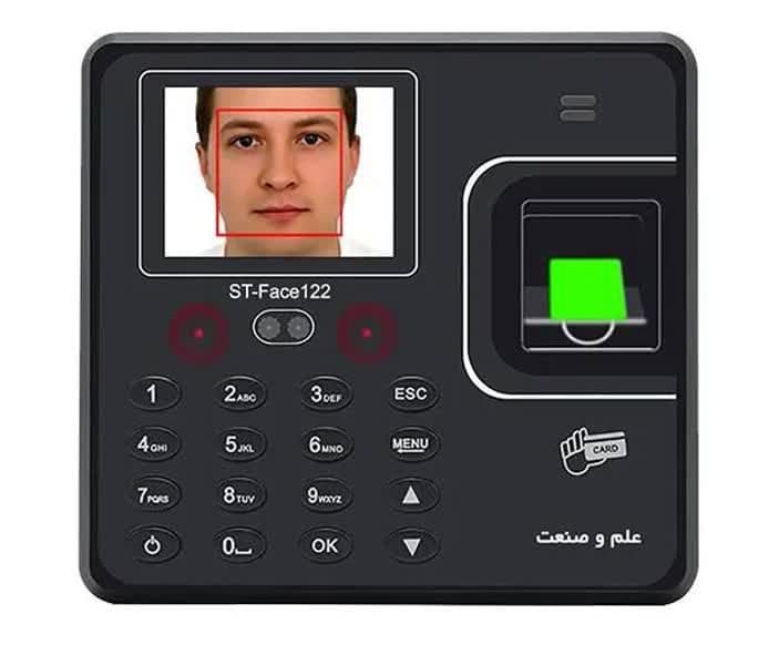 دستگاه حضور غیاب علم صنعت مدل ST-face122