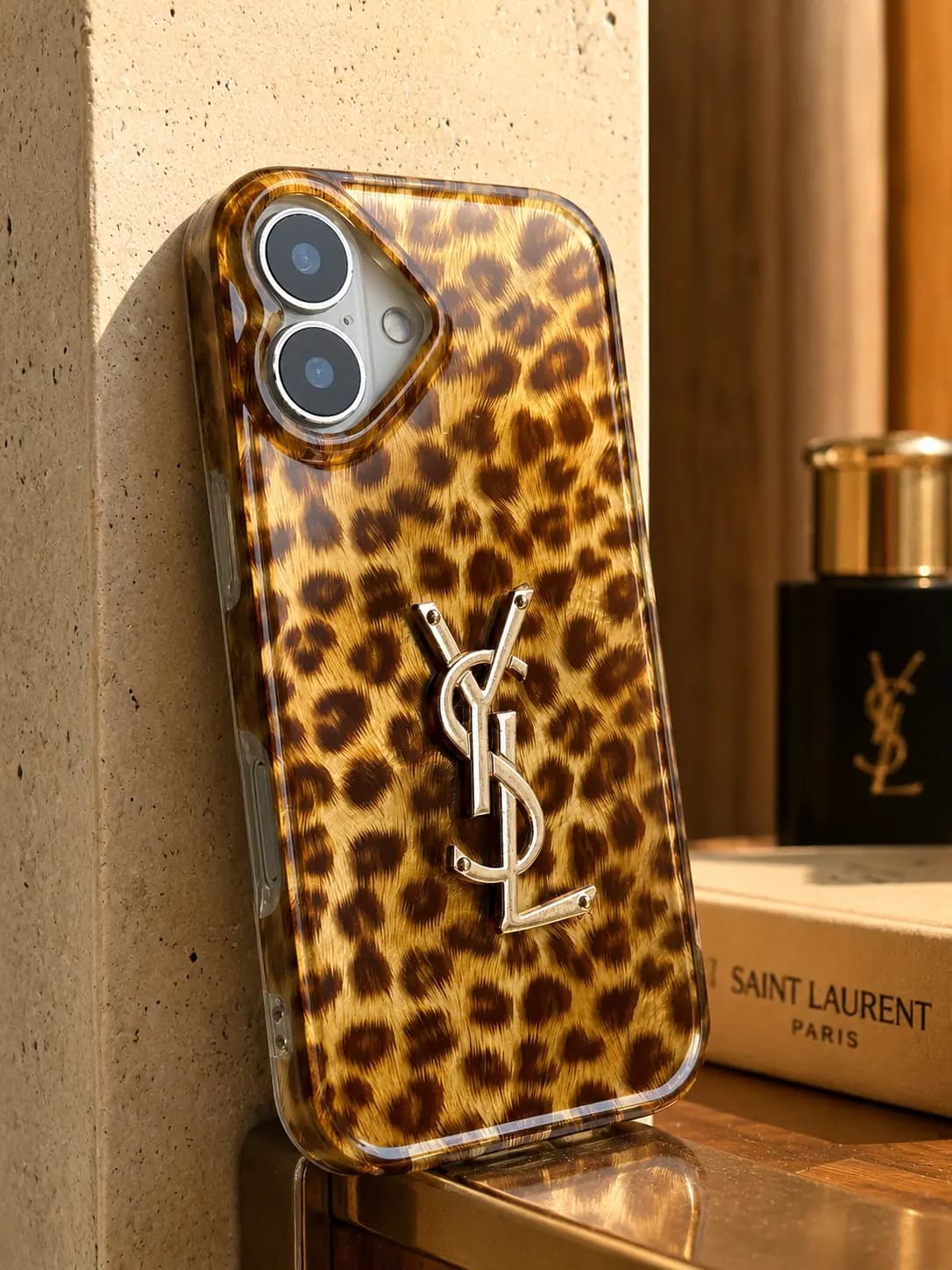قاب yves saint laurent پلنگی — تصویر ۸