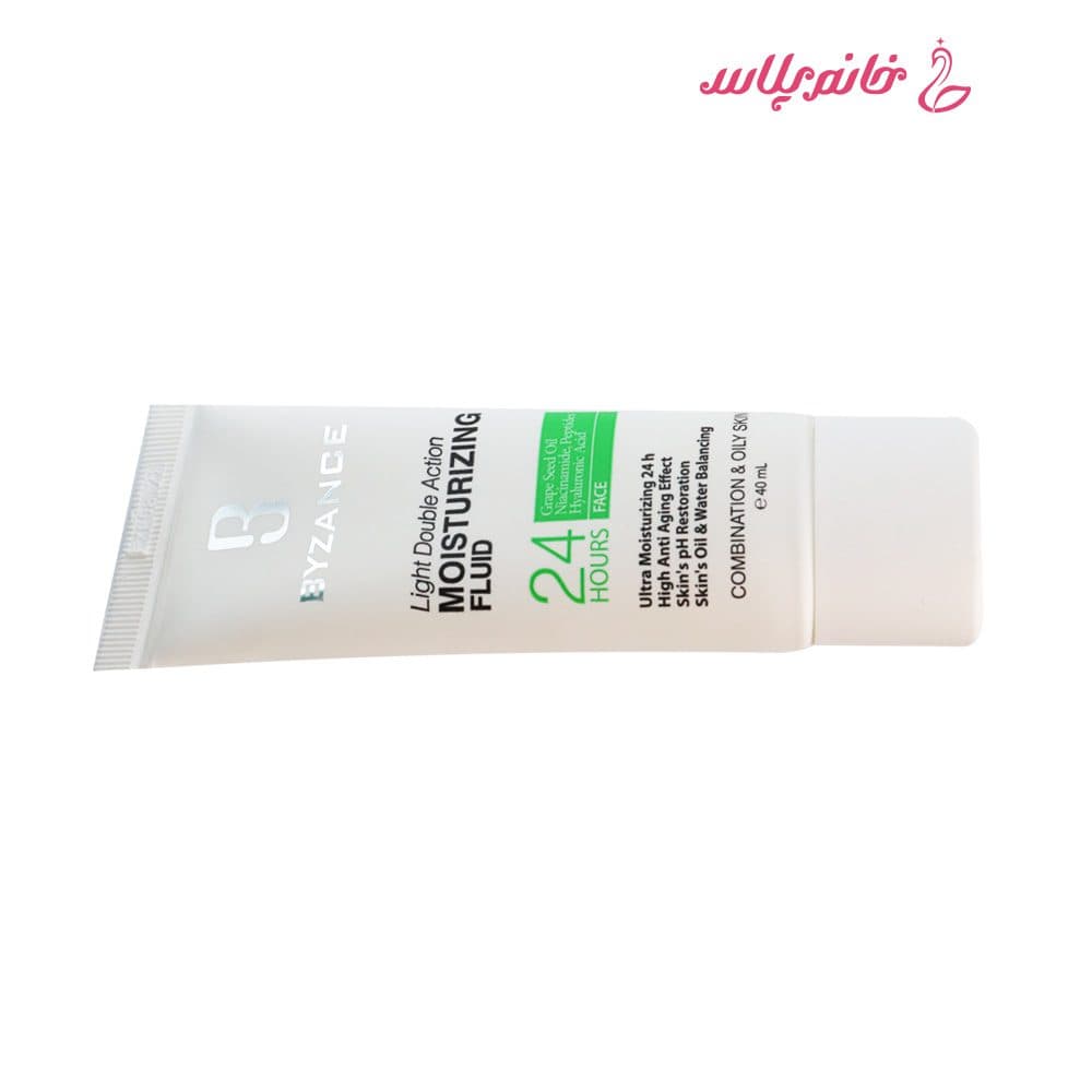 مرطوب‌کننده صورت بیزانس مدل Light Double Action مناسب پوست مختلط و چرب — تصویر ۸