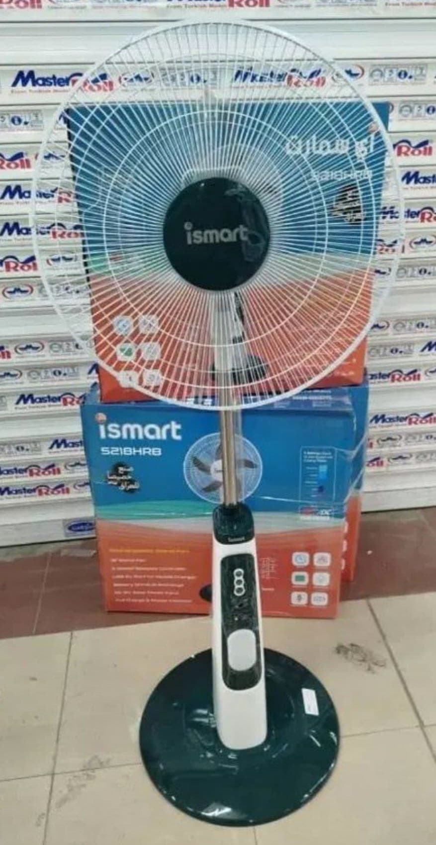 پنکه شارژی ایستاده iSmart مدل5218HRB — تصویر ۳