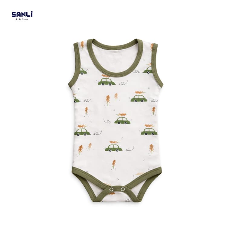 بادی رکابی baby One طرح ماشین — تصویر ۲