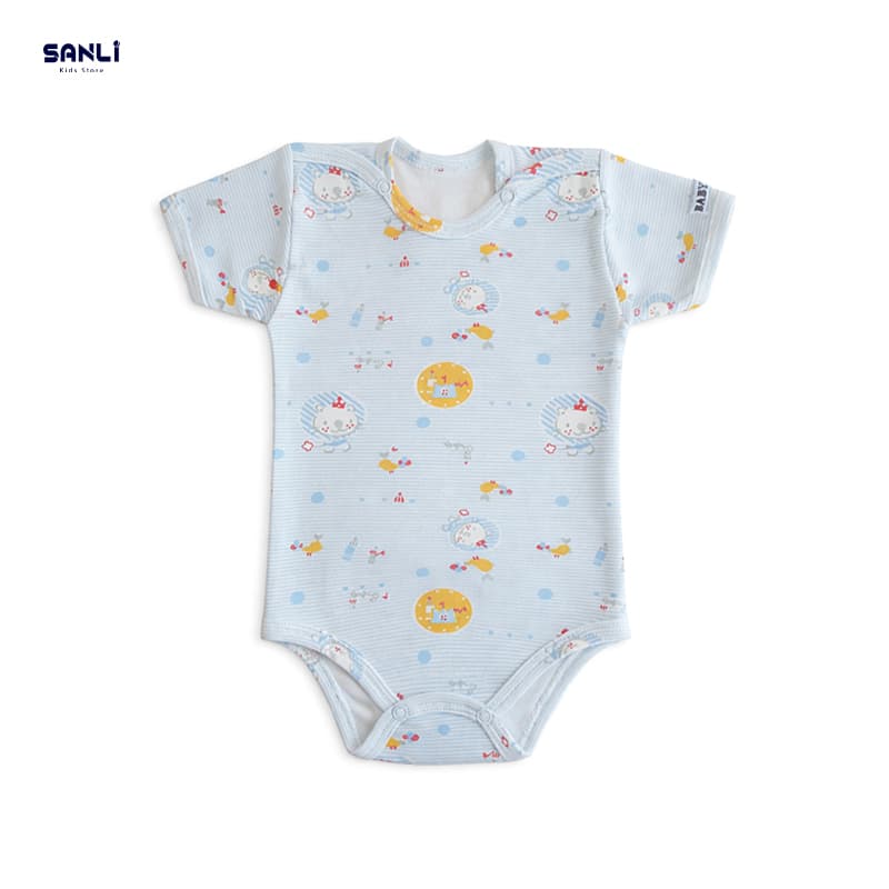 بادی آستین کوتاه Baby sun طرح شیر