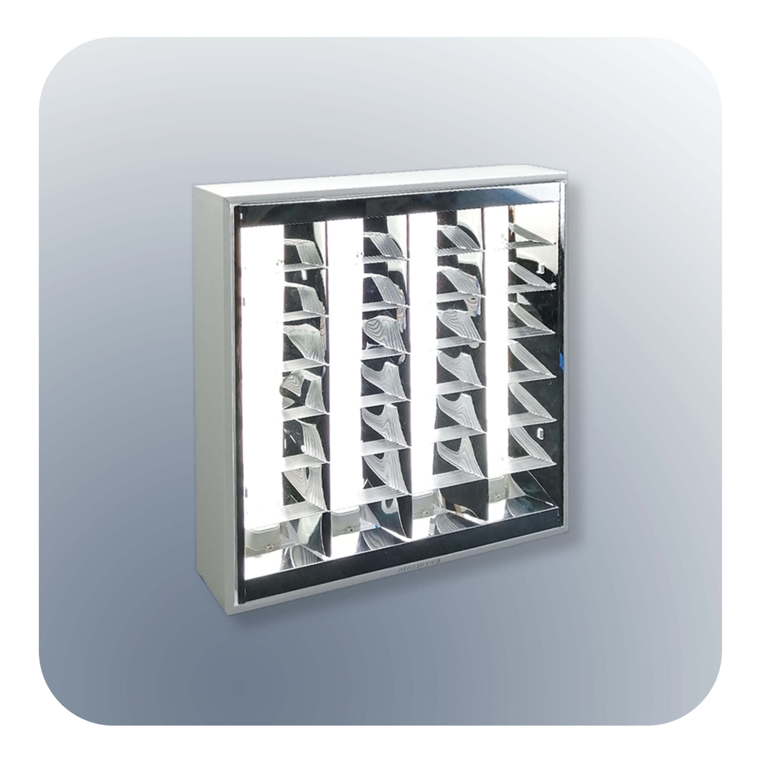 چراغ شبکه ای روکار 32×4 وات کد 390