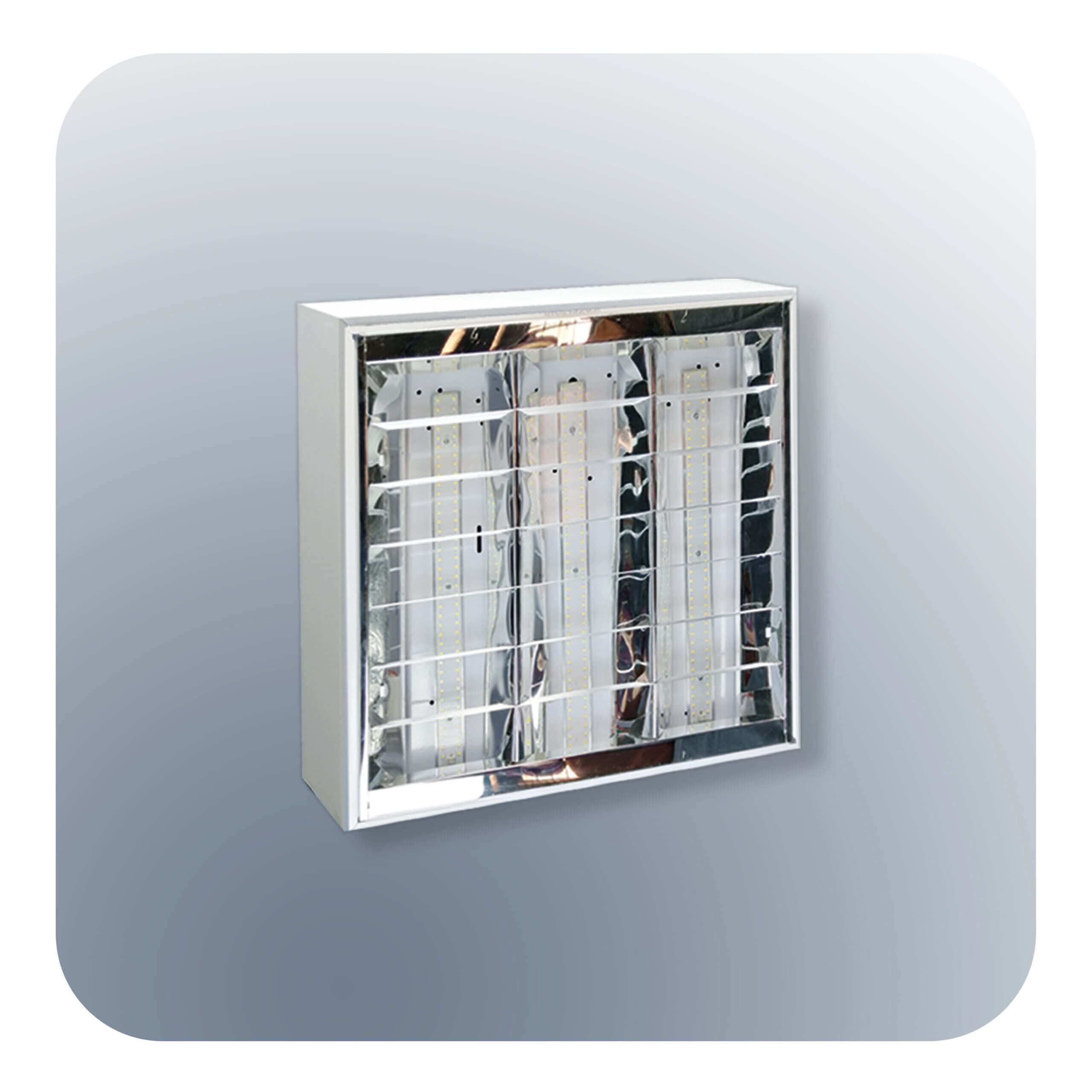 چراغ شبکه ای روکار 32×3 وات کد 300