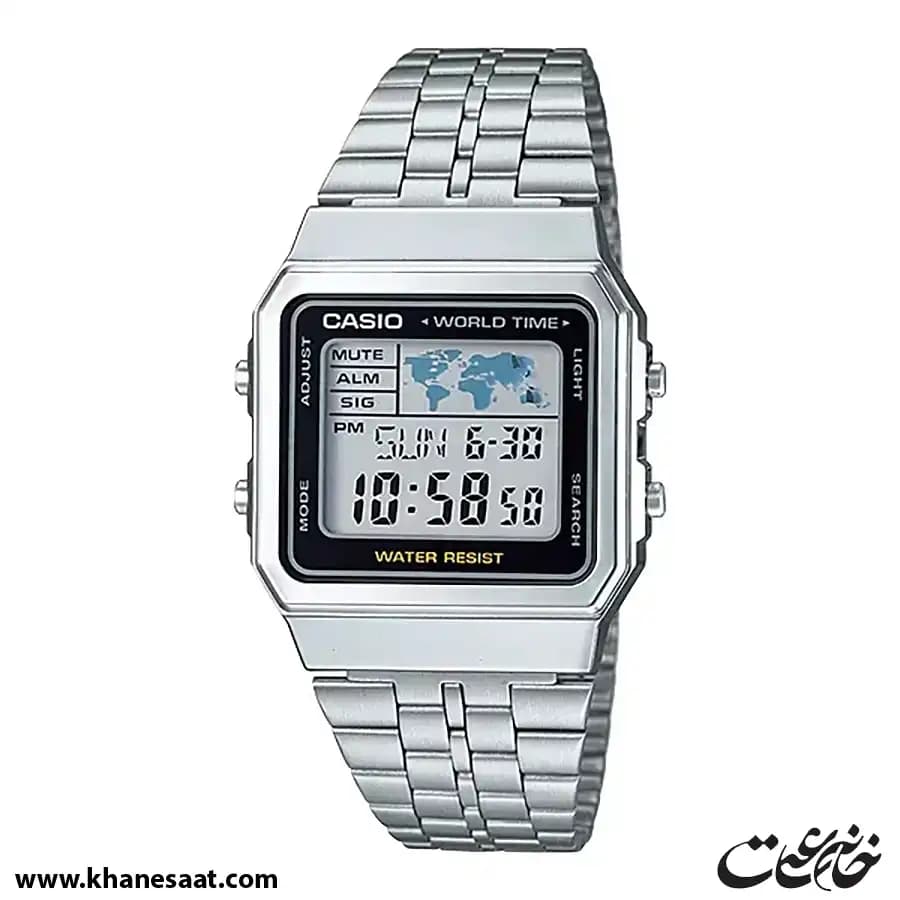 ساعت کاسیو مردانه مدل A500WA-1d — تصویر ۵