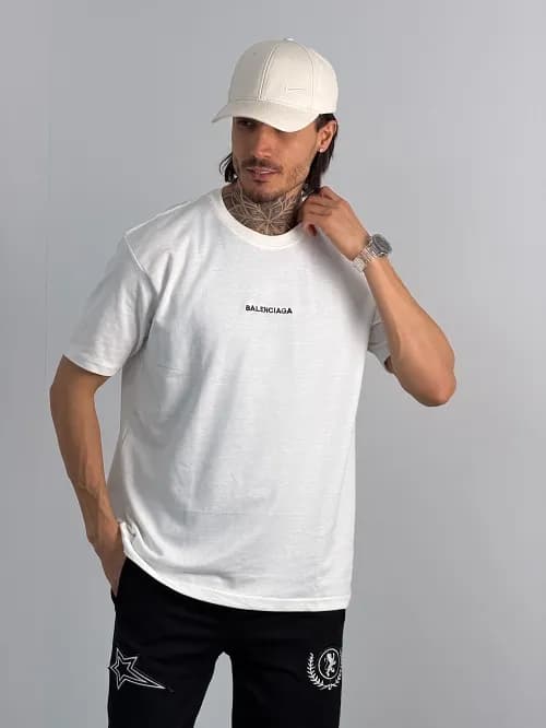 تیشرت مردانه گلدوزی مدل BALENCIAGA کد 2002-3 — تصویر ۴