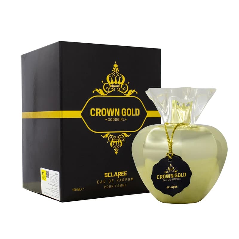 ادو پرفیوم زنانه اسکلاره مدل CROWN GOLD حجم 100میلی لیتر — تصویر ۲