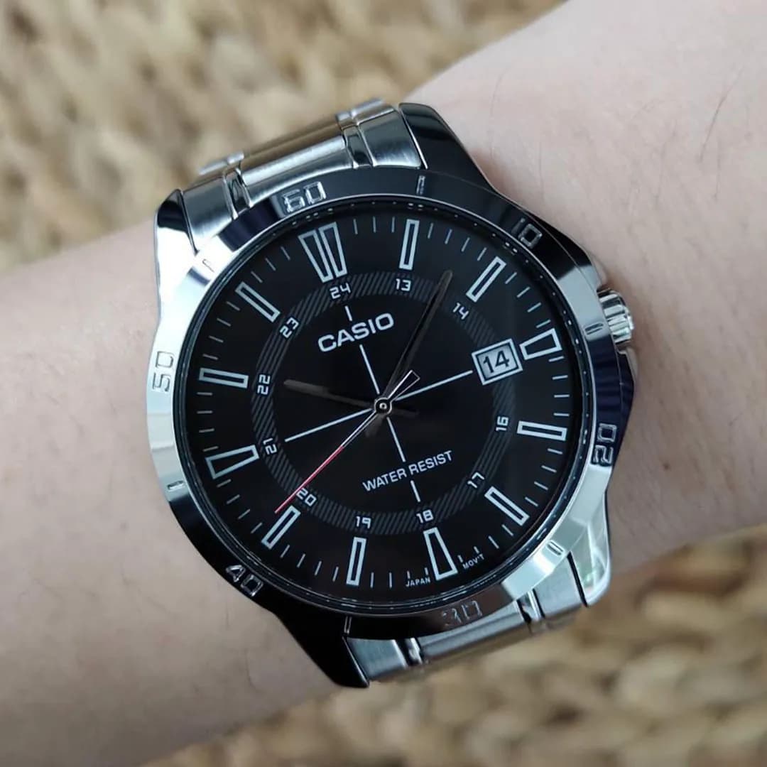 ساعت کاسیو مردانه مدل MTP-V004D-1C — تصویر ۴