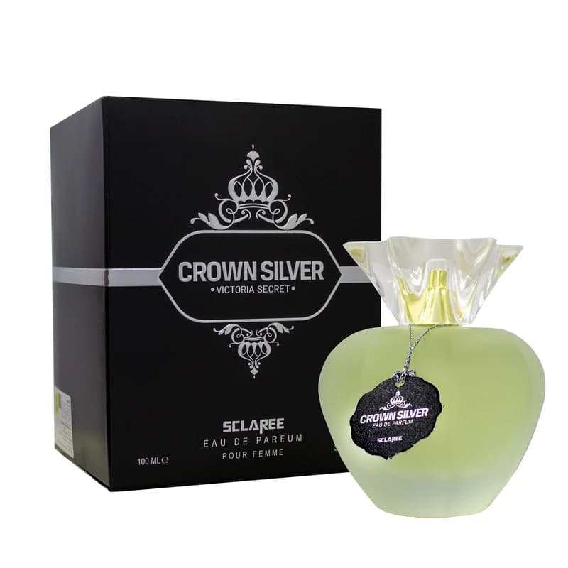 ادو پرفیوم زنانه اسکلاره مدل CROWN SILVER حجم 100 میلی لیتر