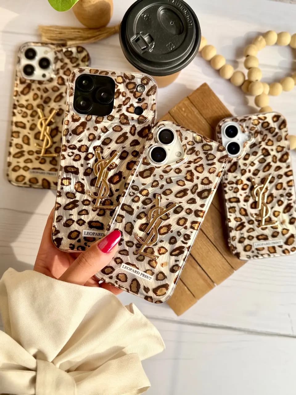 قاب yves saint laurent leopard (کدC2166) — تصویر ۴