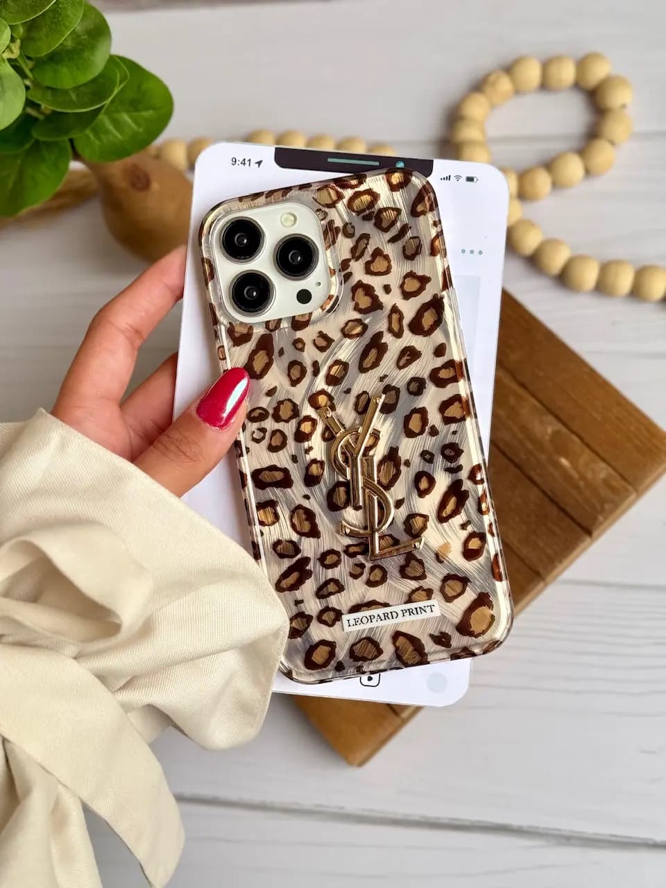 قاب yves saint laurent leopard (کدC2166) — تصویر ۲