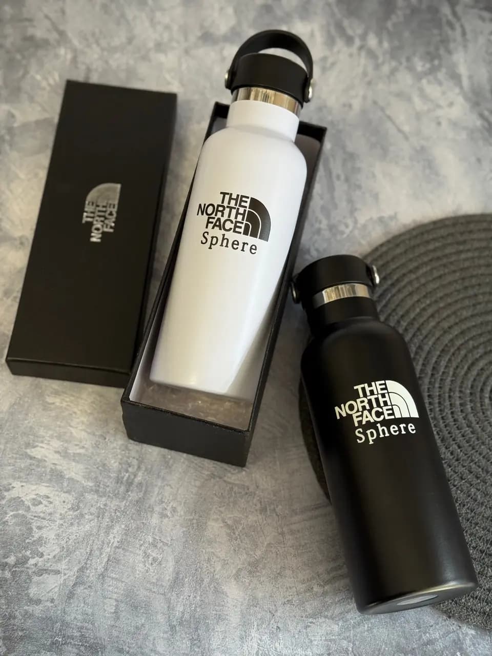 قمقمه ورزشی Hydro Flask Sphere The North Face (سرد و گرم) (کدa0313) — تصویر ۶
