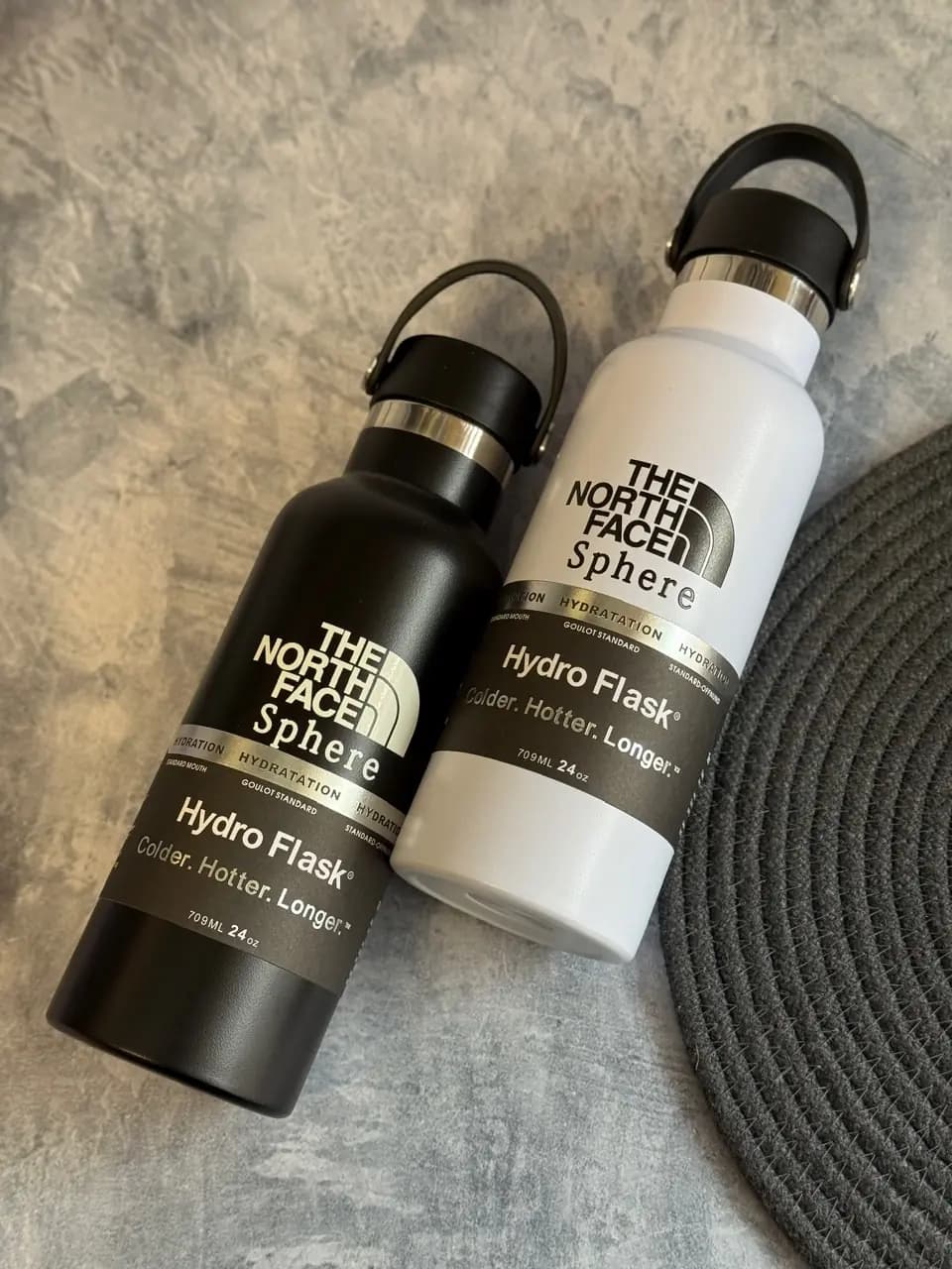 قمقمه ورزشی Hydro Flask Sphere The North Face (سرد و گرم) (کدa0313) — تصویر ۸
