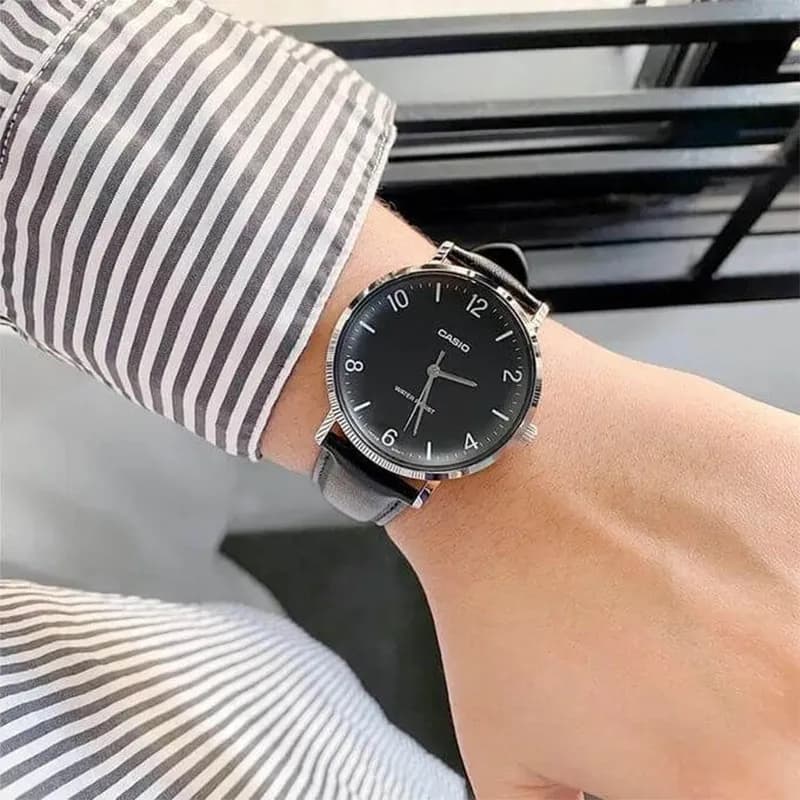 ساعت کاسیو مردانه مدل MTP-VT03L-1B — تصویر ۳