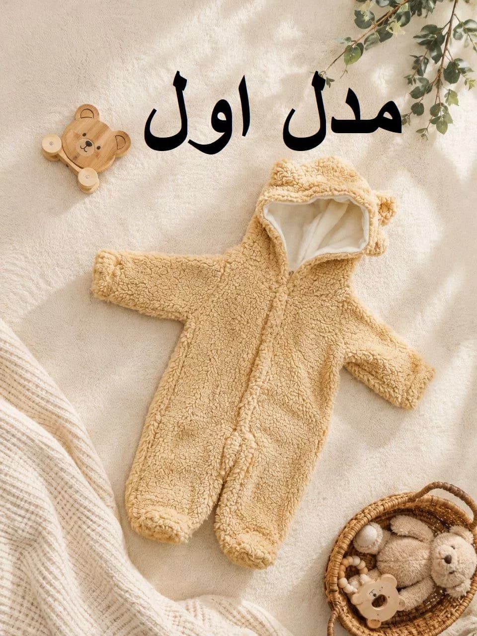 سرهمی پشمی بچگانه (2 مدل) — تصویر ۳