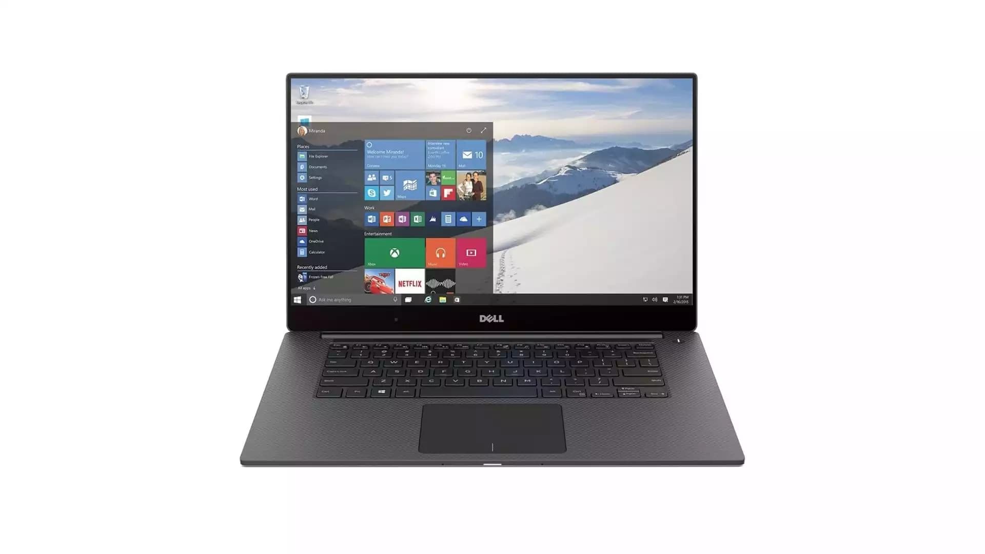 لپ تاپ استوک دل مدل Dell XPS 15 9550 i5 6th 8GB 256 SSD
