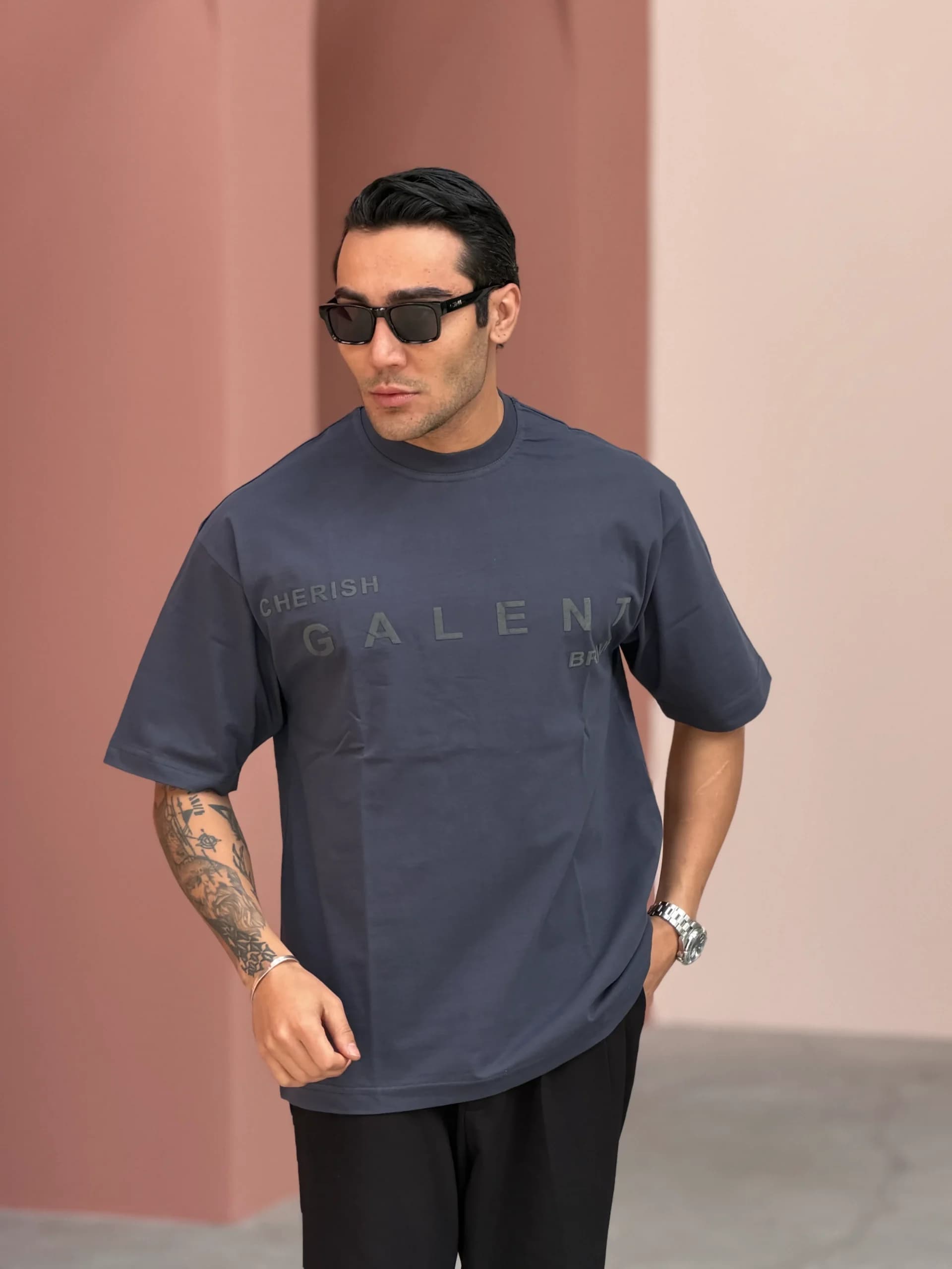 تیشرت مردانه GALEN کد 2090-13