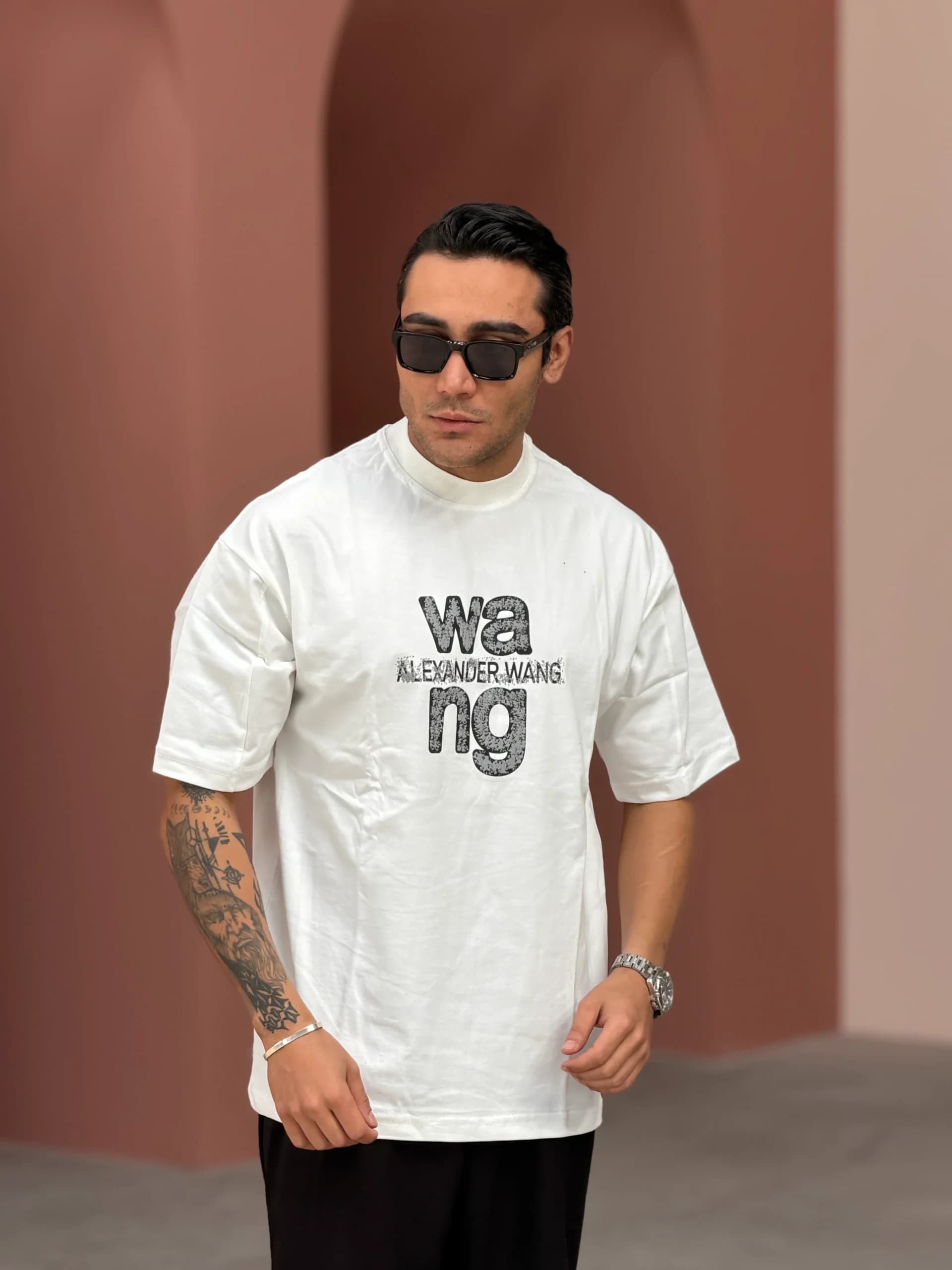 تیشرت مردانه WANG کد 2090-30