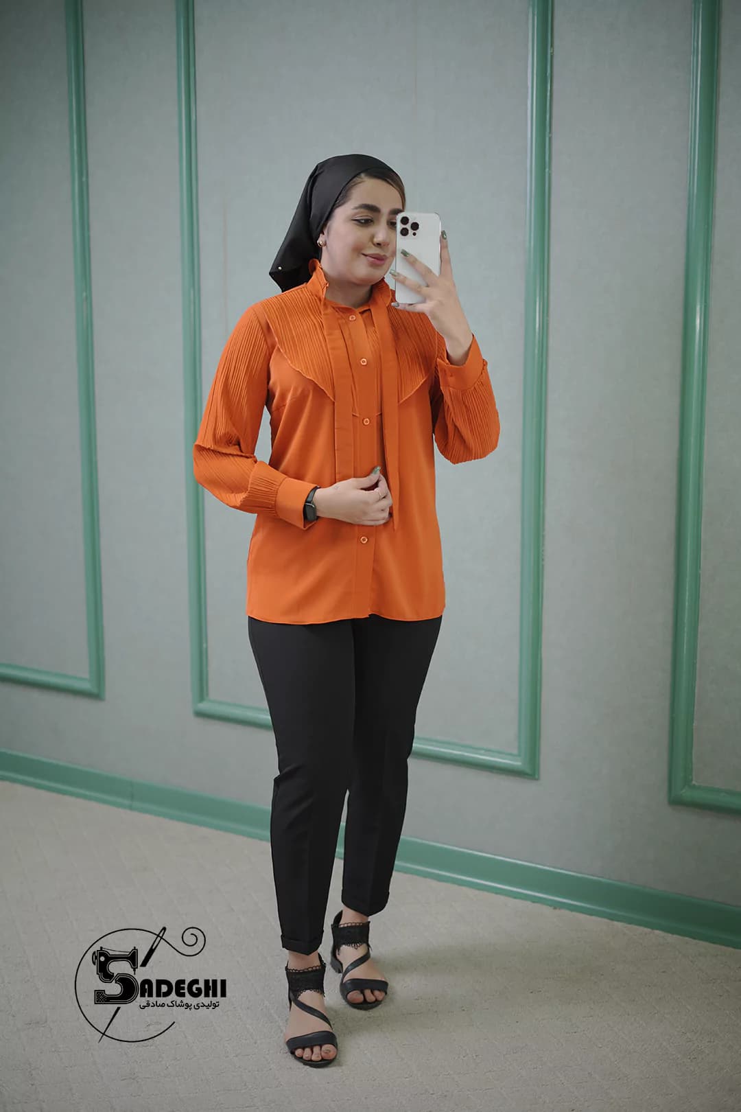 شومیز روژینا کد ۳۹۲۰ — تصویر ۶