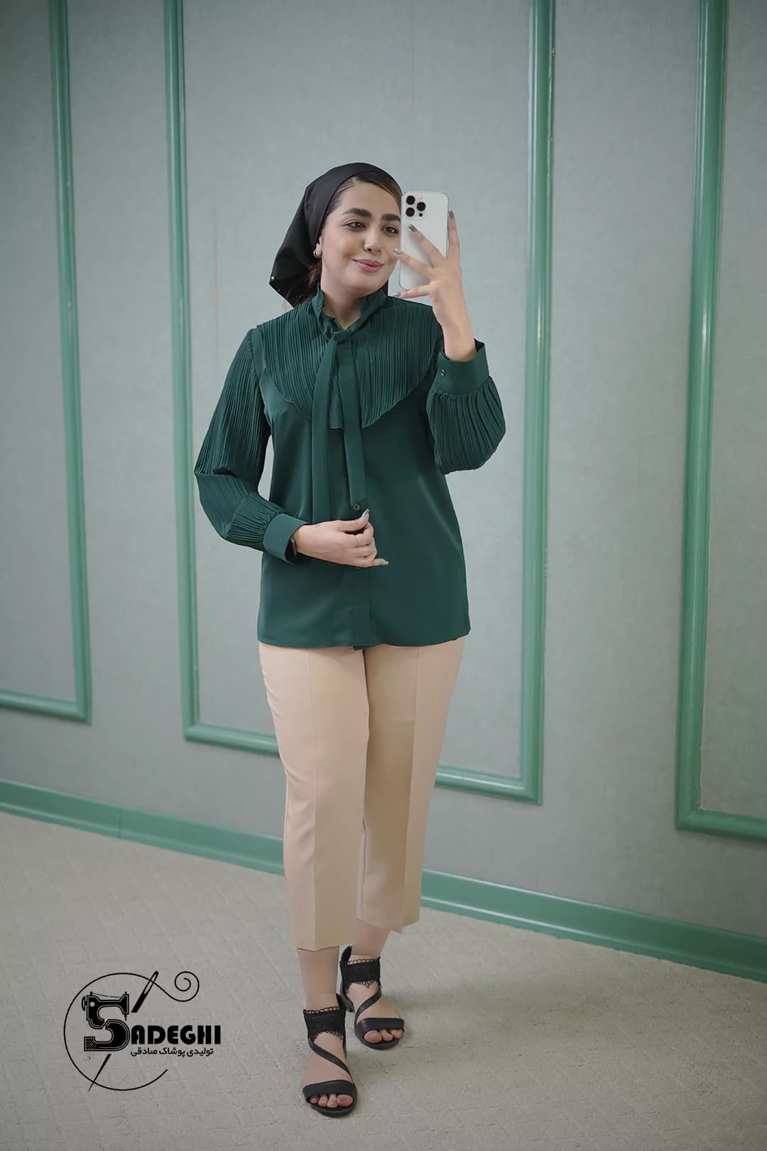 شومیز روژینا کد ۳۹۲۰ — تصویر ۳