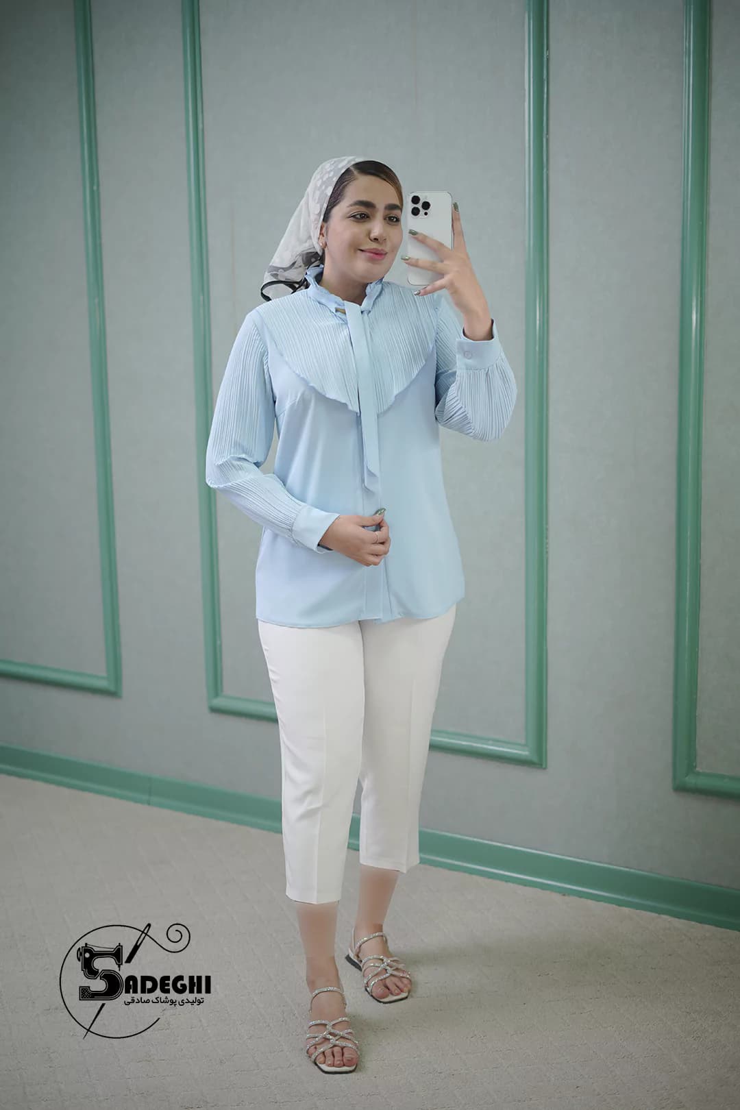 شومیز روژینا کد ۳۹۲۰ — تصویر ۷