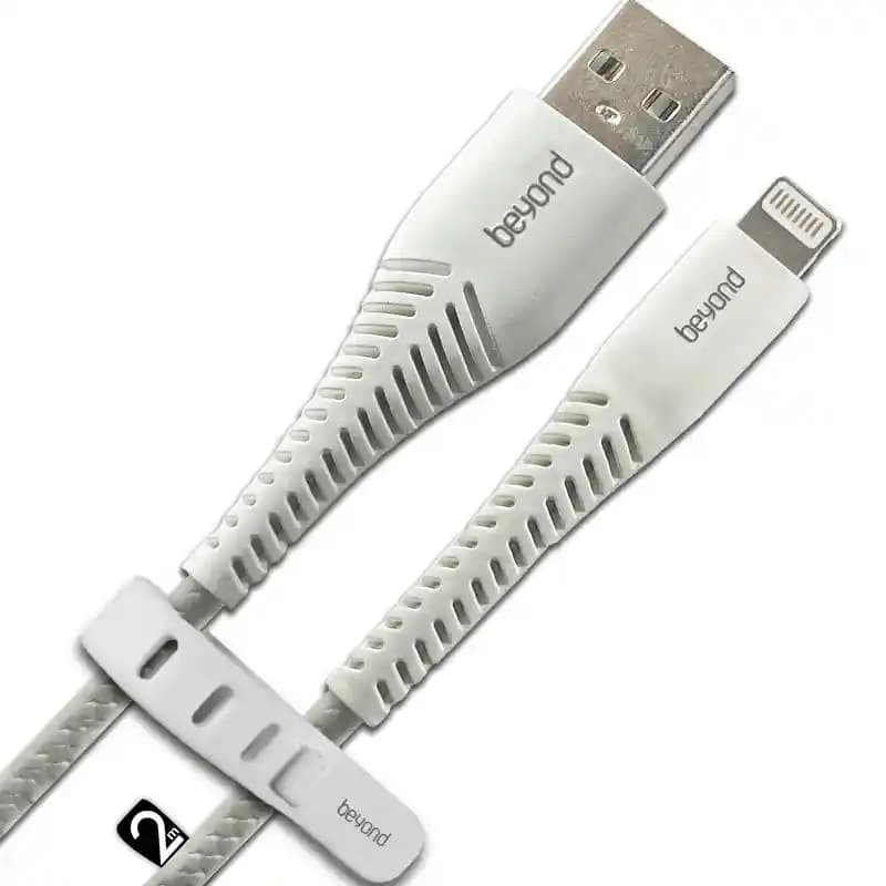 کابل تبدیل USB به لایتنینگ بیاند مدل BUL-302LT CHARGE DATA طول 2 متر — تصویر ۲