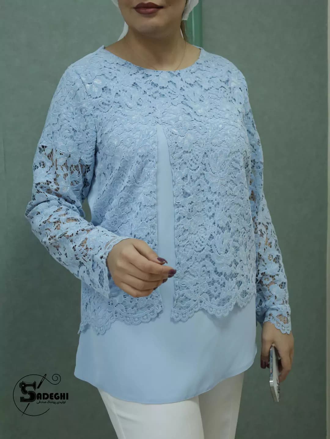 شومیز گلشن ۳۸۷۰ — تصویر ۹