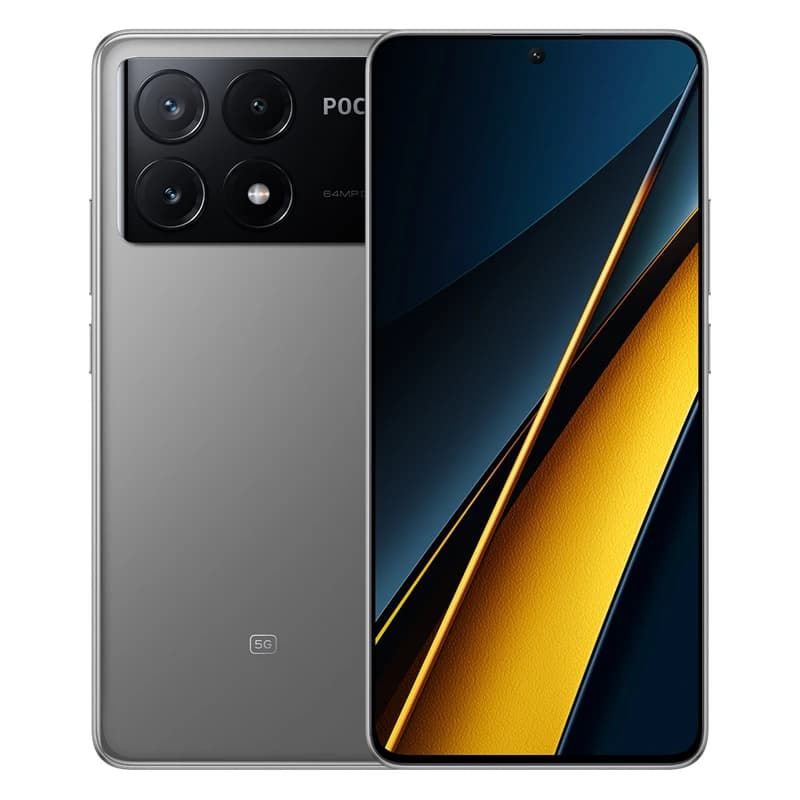 موبایل شیائومی پوکو Poco X6 Pro 5G حافظه 512/12GB- گلوبال-زرد — تصویر ۲