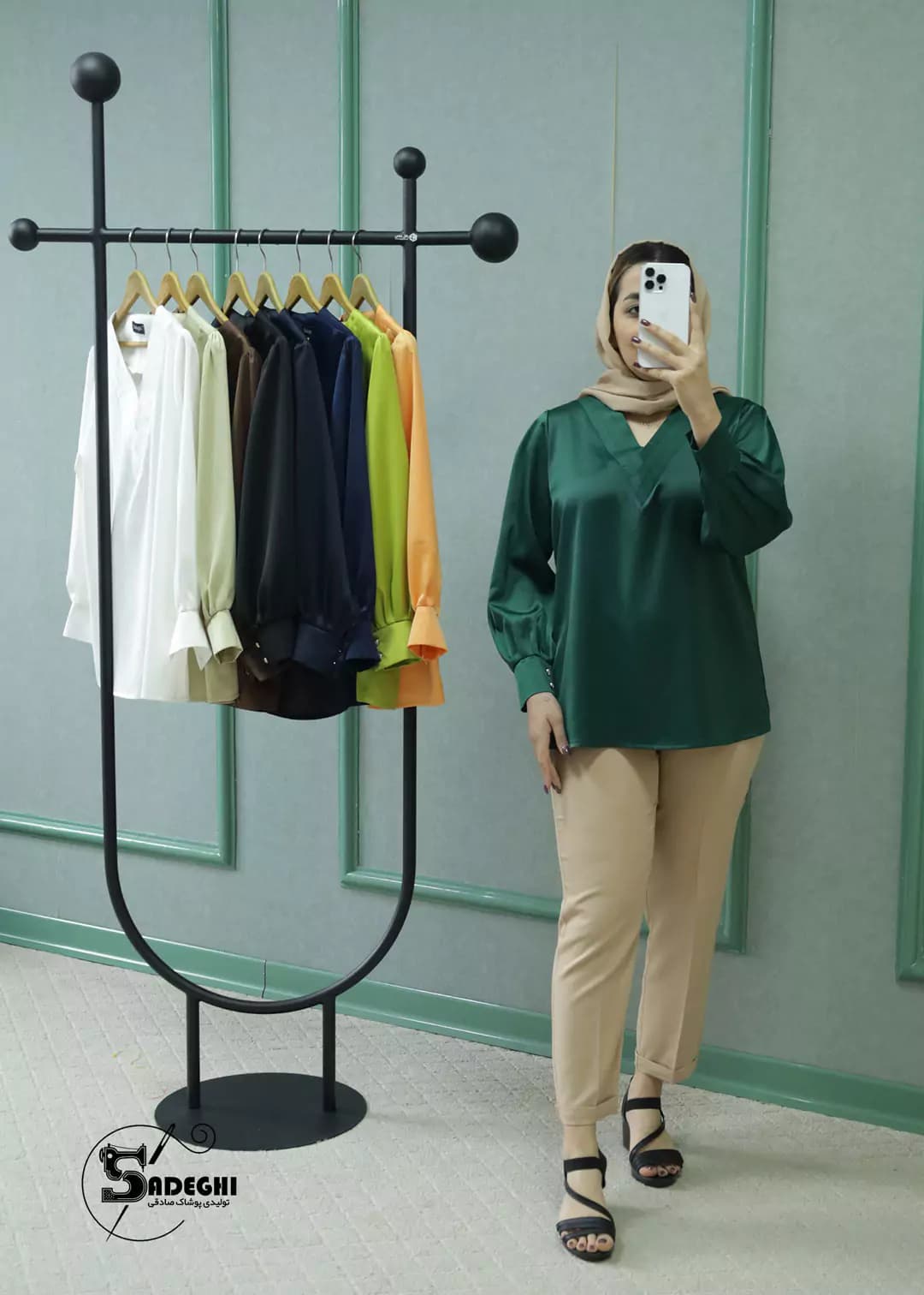شومیز آینا کد ۸۱۰۰۵۵۸ — تصویر ۵