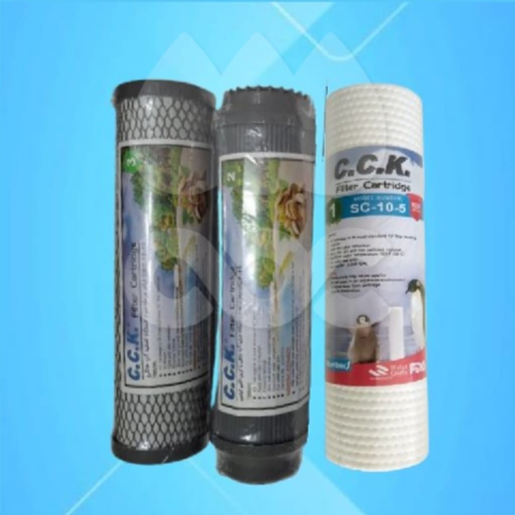 پک ۳ عددی فیلتر پیش تصفیه سی سی کا CCK