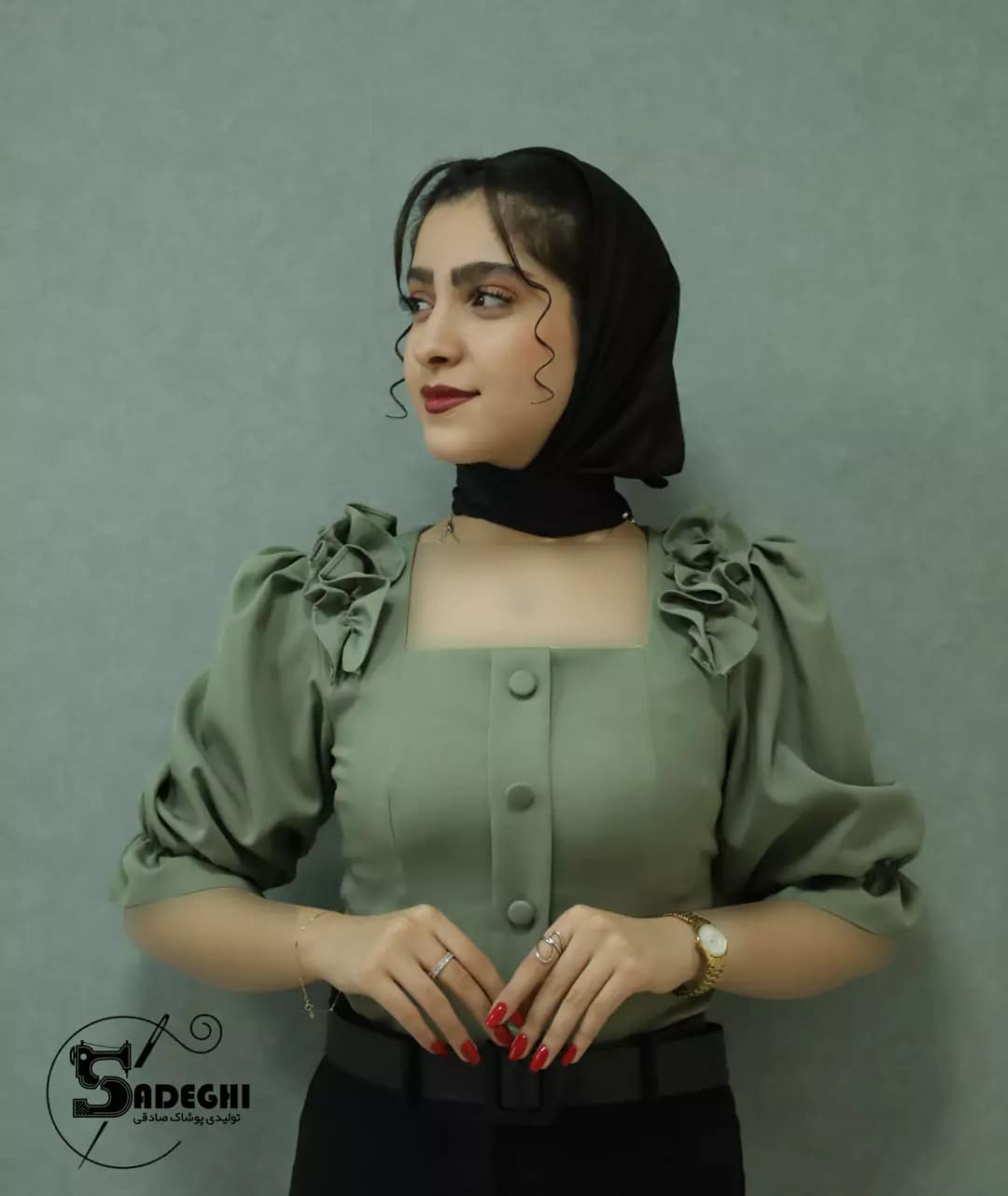 شومیز فروغ کد ۳۷۱۵ — تصویر ۳