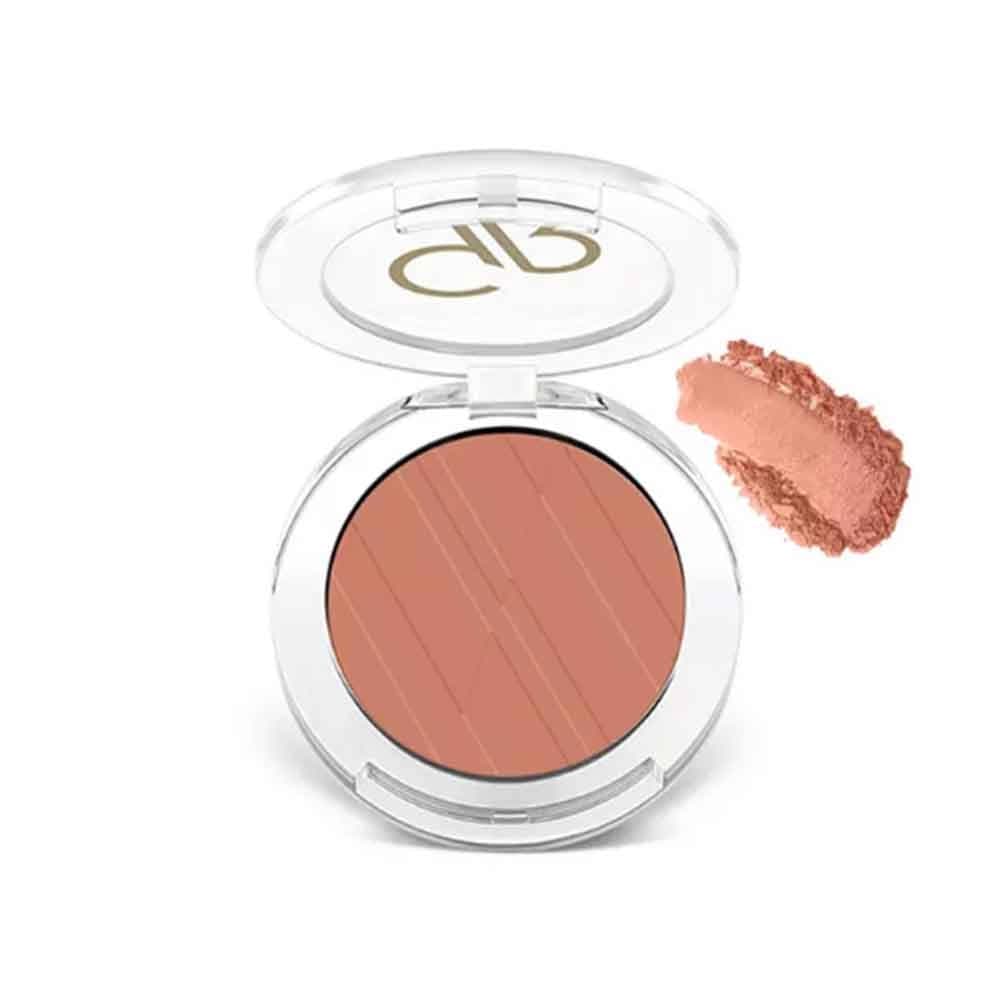رژگونه گلدن رز مدل Soft & Silk شماره 10 رنگ PEACH GLAZE وزن 7 گرم