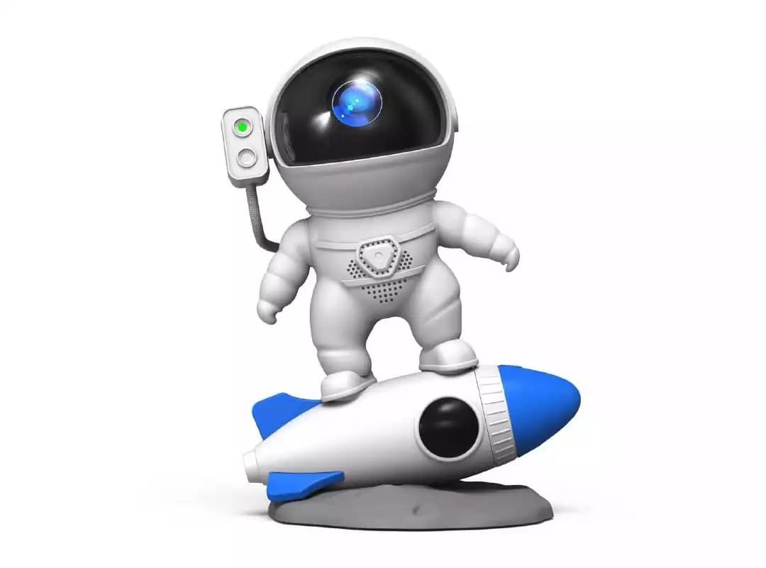 چراغ خواب کهکشانی اسپیکردار مدل فضانورد ROCKET ASTRONAUT