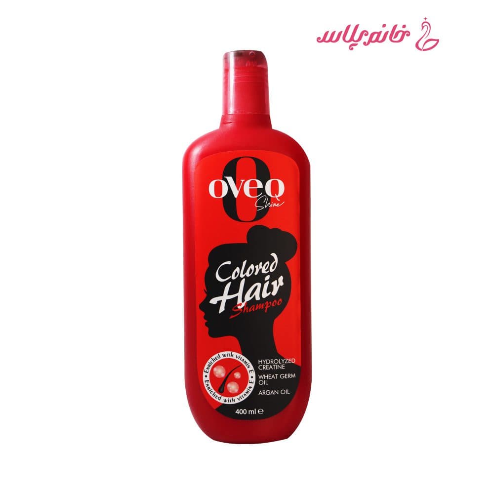 شامپو مناسب موهای رنگ‌شده اوک شاین مدل Shiny حجم 400 میل