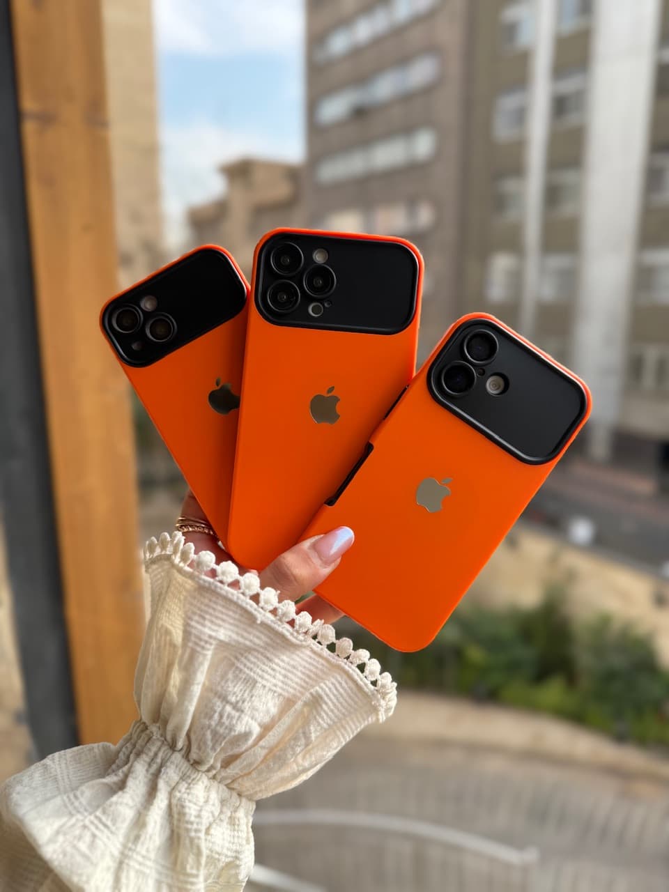 قاب آیفون Orange neo lens Case — تصویر ۷