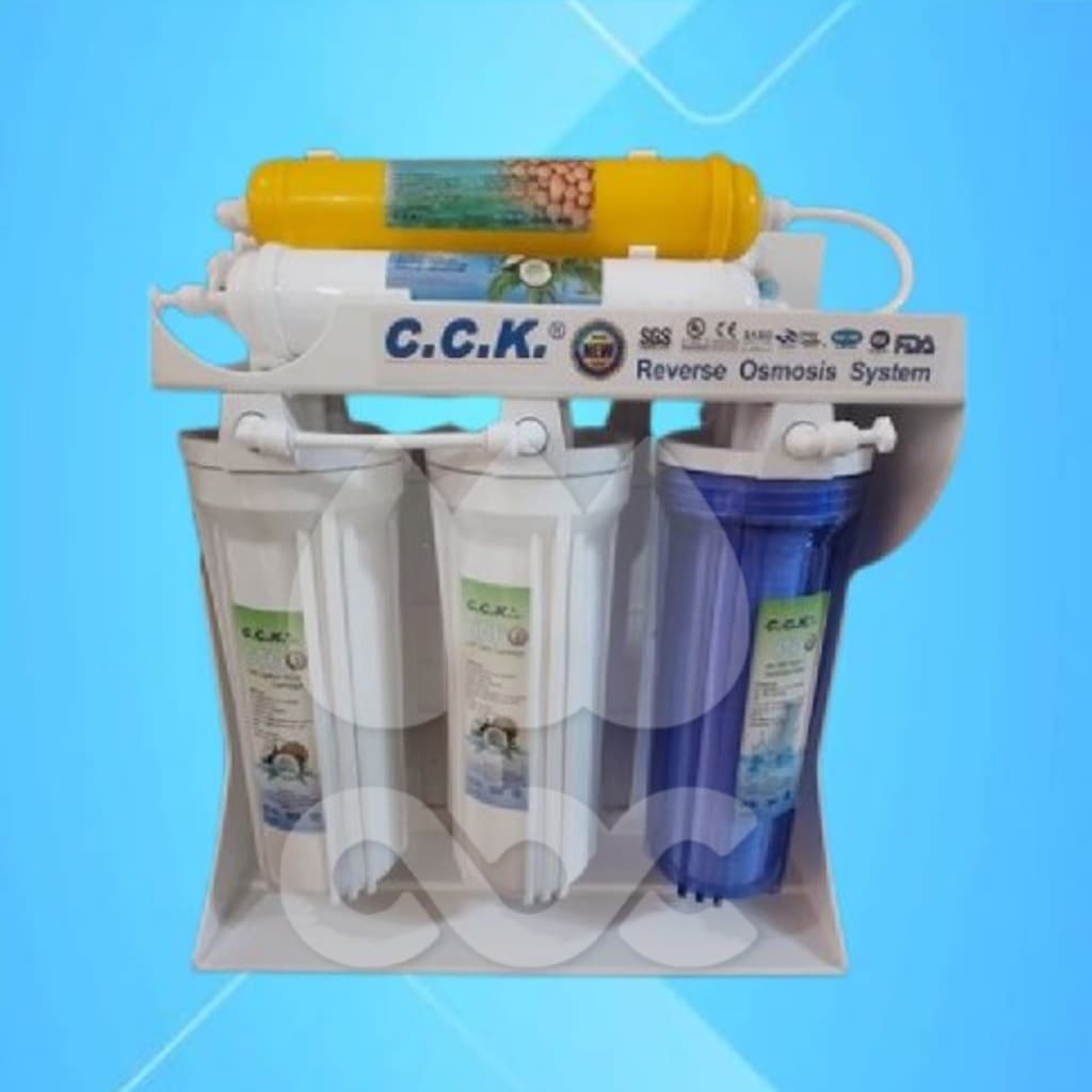دستگاه تصفیه آب سی سی کا 6 مرحله ای بدون گیج cck