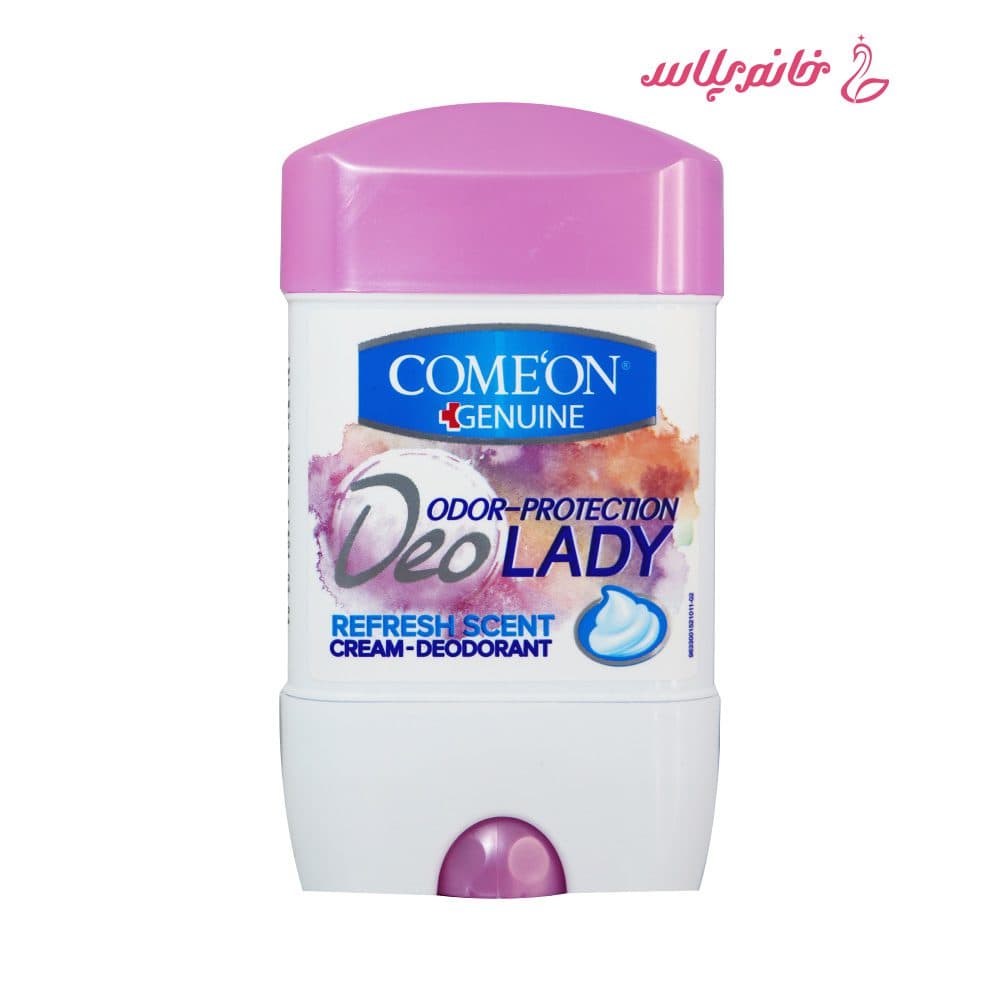 استیک ضد تعریق کرمی زنانه کامان مدل Deo Lady حجم ۷۵ میل