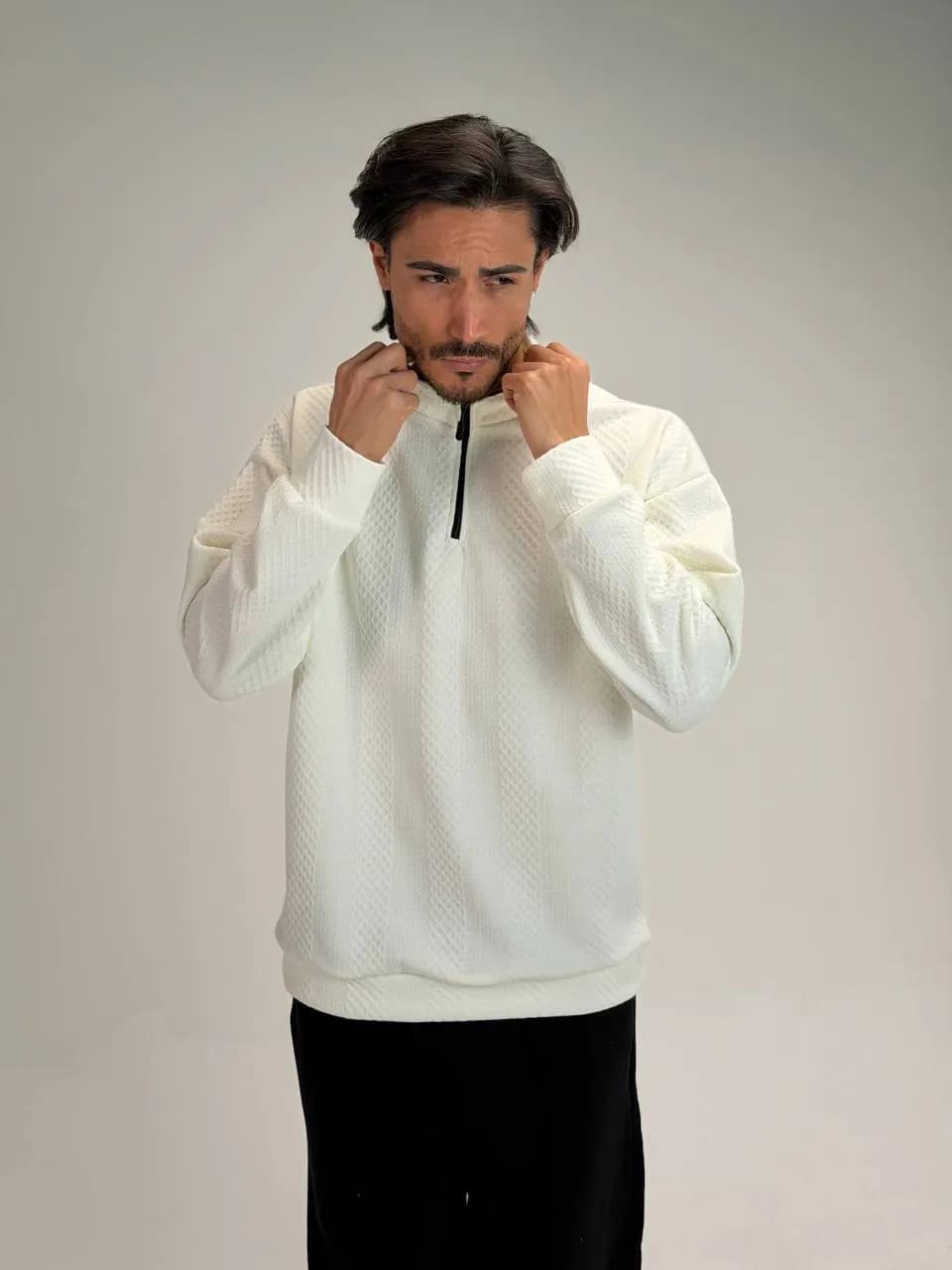 نیم زیپ مردانه کد 10362 — تصویر ۸