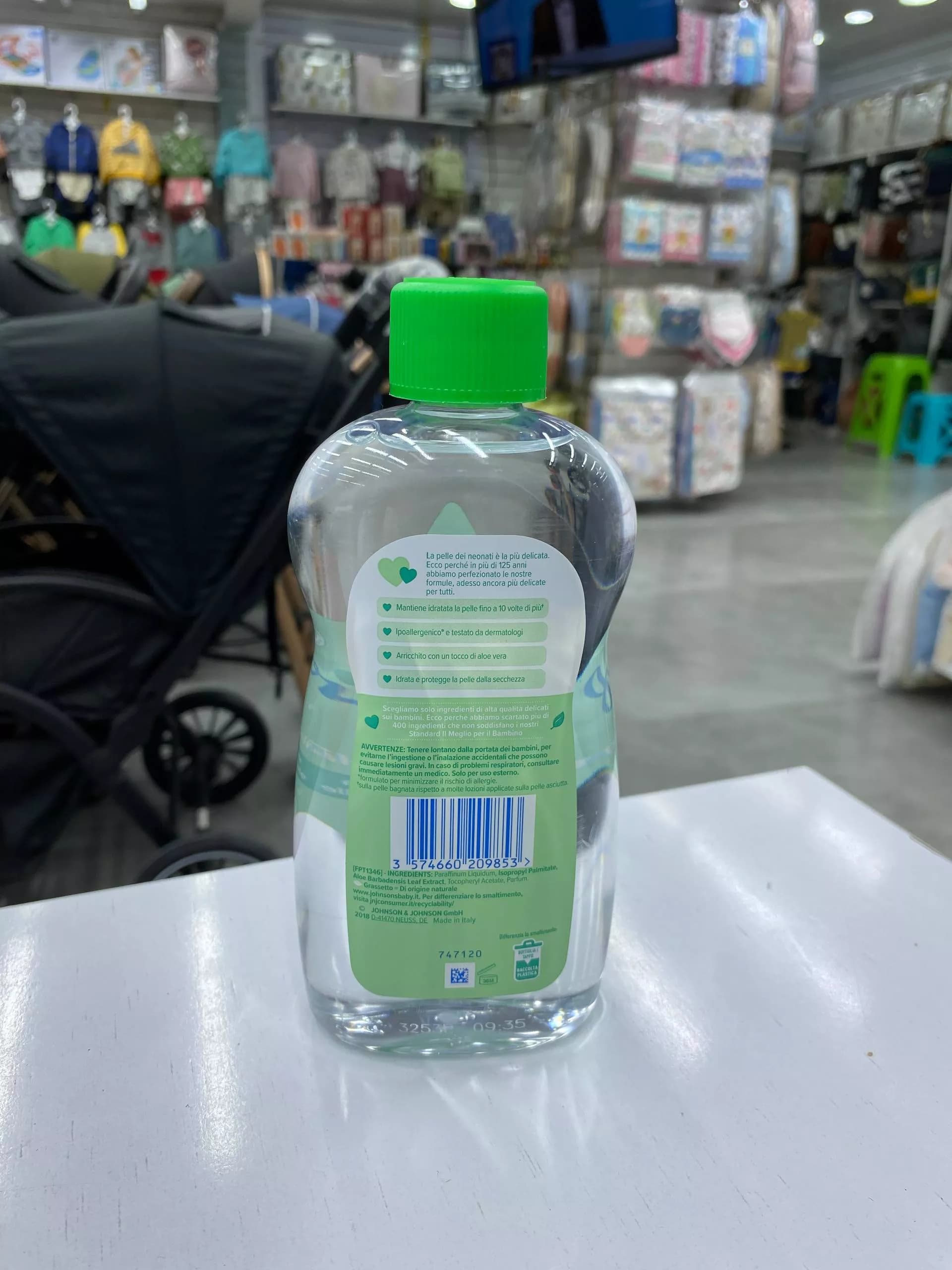 روغن ماساژ کودک جانسون 500 میل اورجینال — تصویر ۴